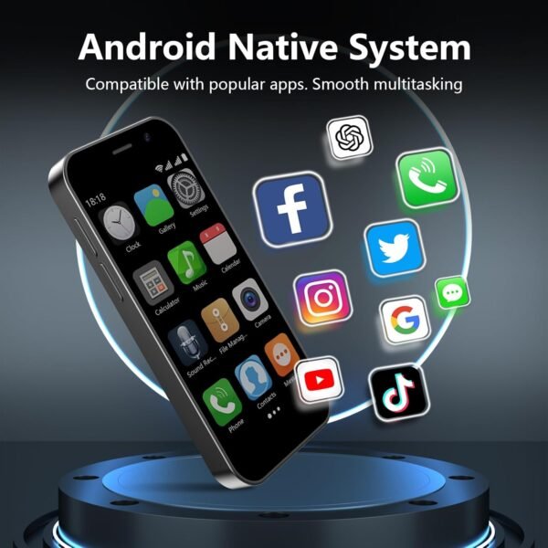 Mini Smartphone – Stay Connected Anywhere Color black only - Image 4