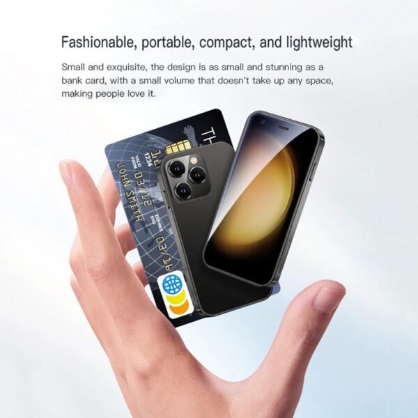 Mini Smartphone – Stay Connected Anywhere Color black only - Image 2