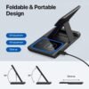 3-in-1 Foldable Wireless Charging Station – Fast 15W Charger for Phone, Watch & Earbuds - Thumbnail Image 6