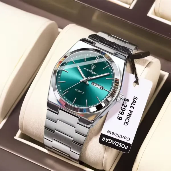 POEDAGAR Luxury Quartz Man Watche - Image 1