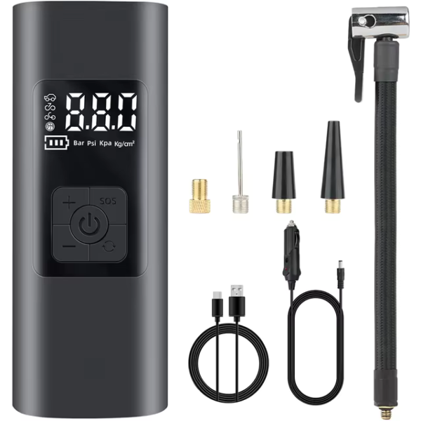 Multi-Function Portable Tire Inflator – Quick & Smart Car Air Compressor - Image 1
