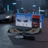 LED Demon Eyes Car Display – Interactive Winking Eyes Animation Panel for Windshield & Rear Window Decoration - Thumbnail Image 7