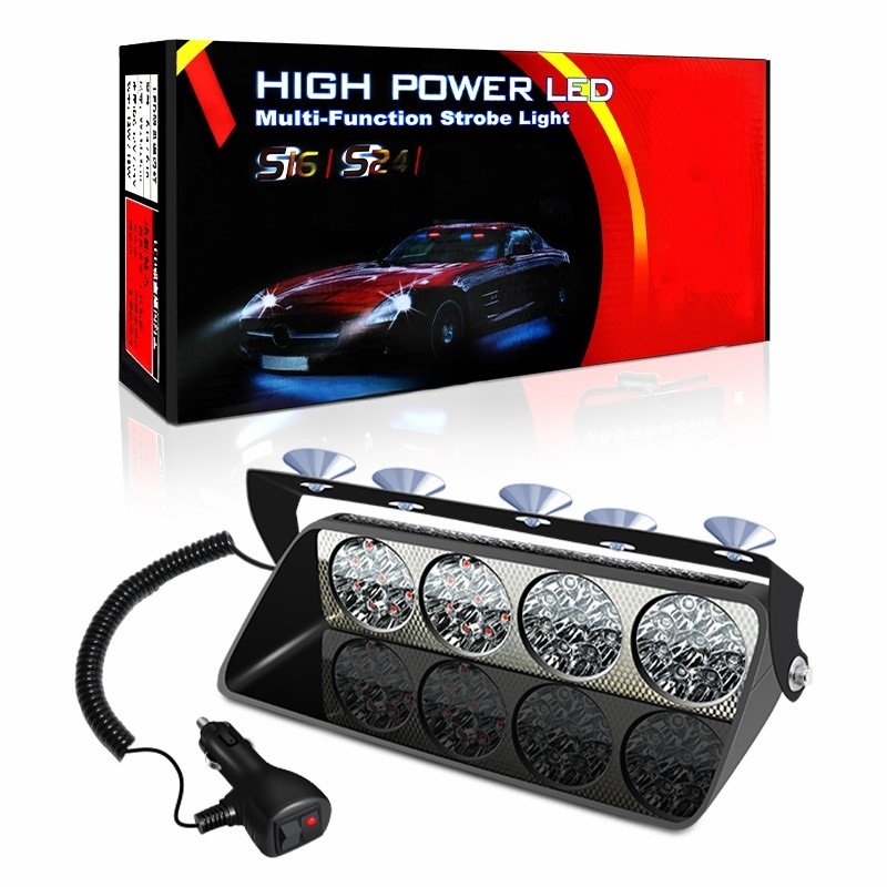 16 LED Car Strobe Light – High‑Visibility Emergency & Warning Flash - Image 2