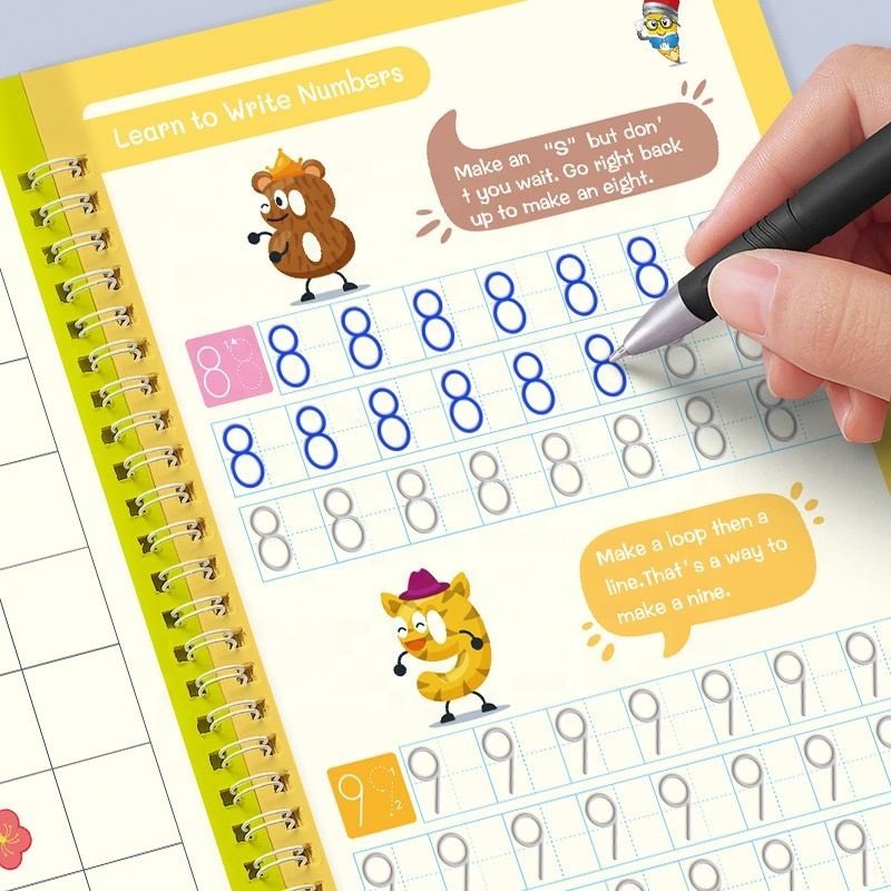 Magic Writing Copybook for Kids – Reusable Learning Set - Image 3