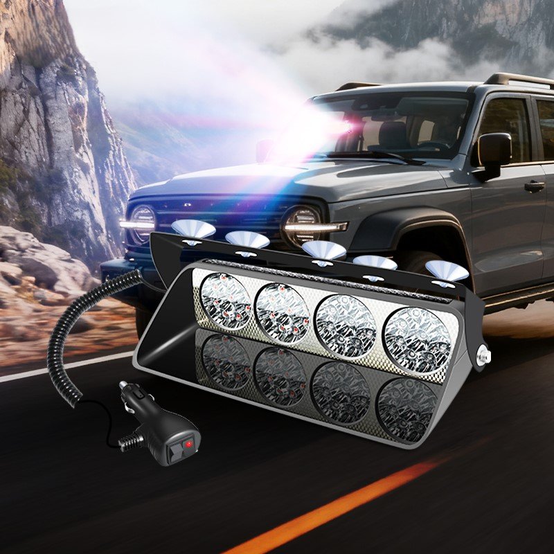 16 LED Car Strobe Light – High‑Visibility Emergency & Warning Flash - Image 1