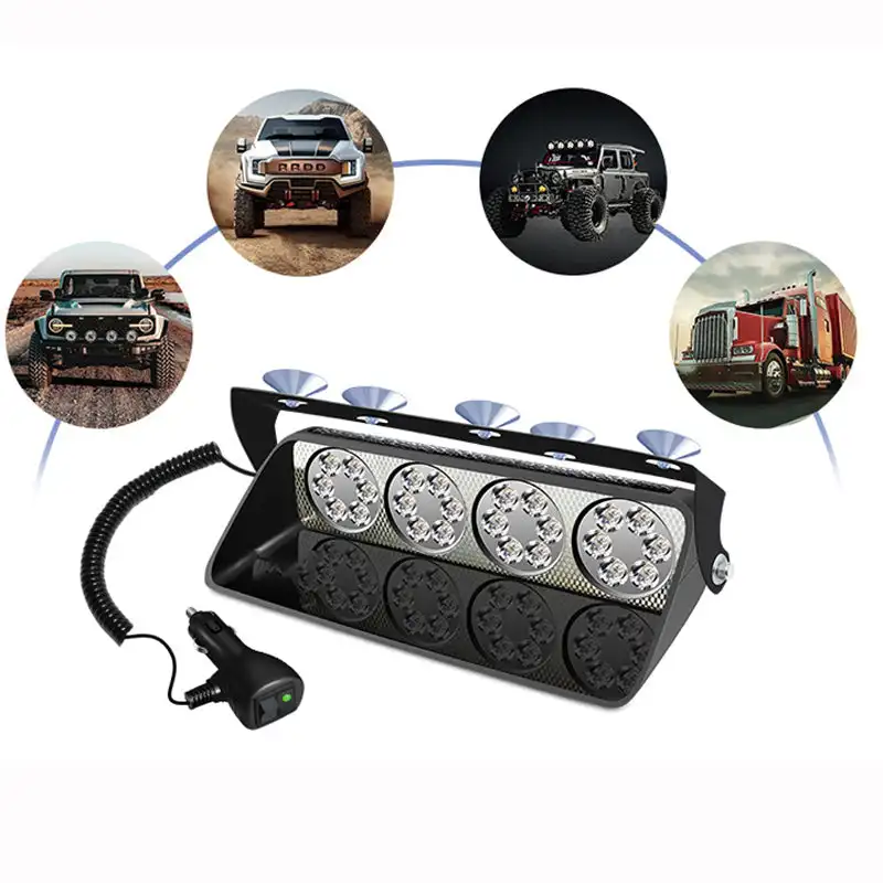 16 LED Car Strobe Light – High‑Visibility Emergency & Warning Flash - Image 5