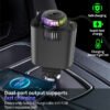 5-in-1 Car Phone Charger with Star Projection & Fragrance - Thumbnail Image 2
