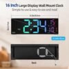 Large Modern Wall Clock – Remote Controlled! - Thumbnail Image 6