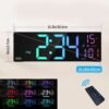 Large Modern Wall Clock – Remote Controlled! - Thumbnail Image 2