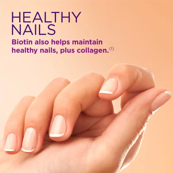 Nature’s Bounty Hair Skin & Nails Beauty Support Gummies - Image 3
