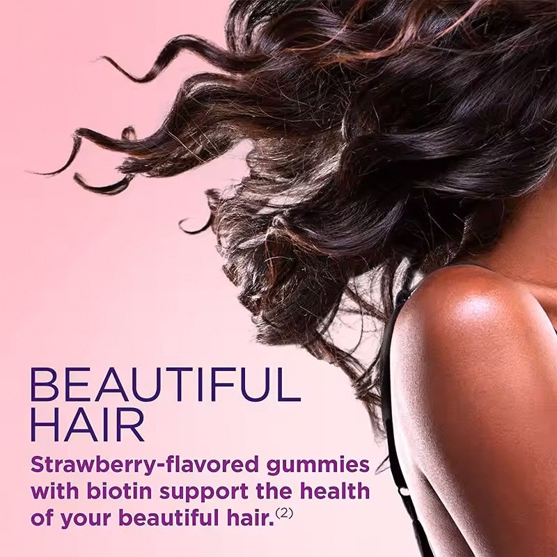 Nature’s Bounty Hair Skin & Nails Beauty Support Gummies - Image 4