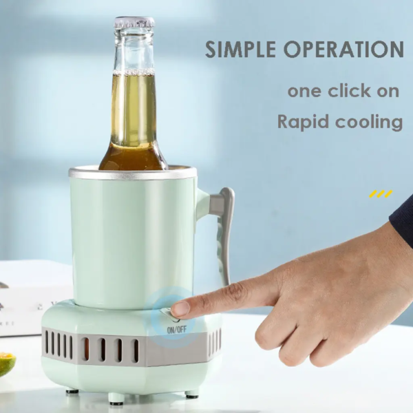 Electric Quick-Cooling Mug – Instant Drink Chiller for Home, Office & Travel - Image 2