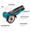 Mini Cordless Electric Chainsaw 12V - Thumbnail Image 4