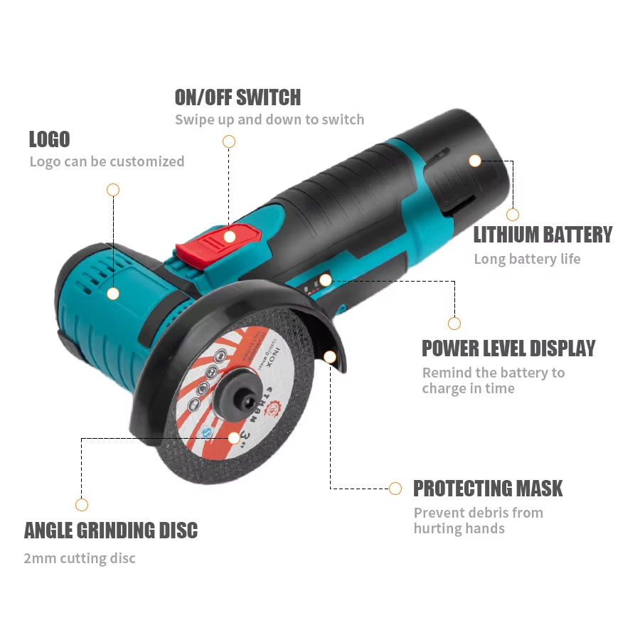 Mini Cordless Electric Chainsaw 12V - Image 4