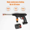 Rechargeable Multi-function High Pressure Portable Car Washing Gun - Thumbnail Image 4