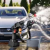 Rechargeable Multi-function High Pressure Portable Car Washing Gun - Thumbnail Image 1