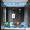 Mini Instant Electric Water Heater – 3.5kW LED, Tankless & Waterproof - Thumbnail Image 2