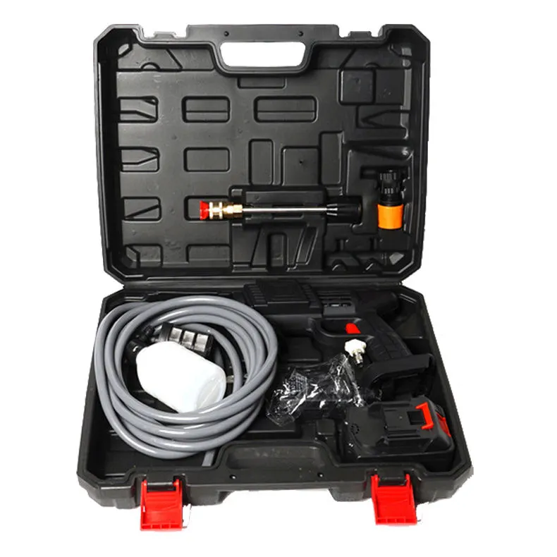 Rechargeable Multi-function High Pressure Portable Car Washing Gun - Image 3