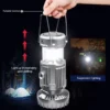 Portable solar camping light with fan and mobile phone charging - Thumbnail Image 2