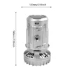 Portable solar camping light with fan and mobile phone charging - Thumbnail Image 6