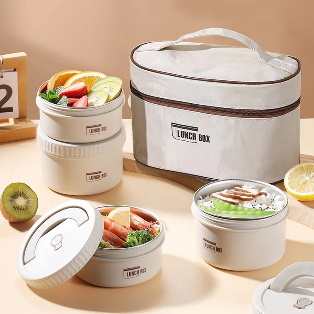 Stainless Steel Insulated Portable Lunch Box - Image 1