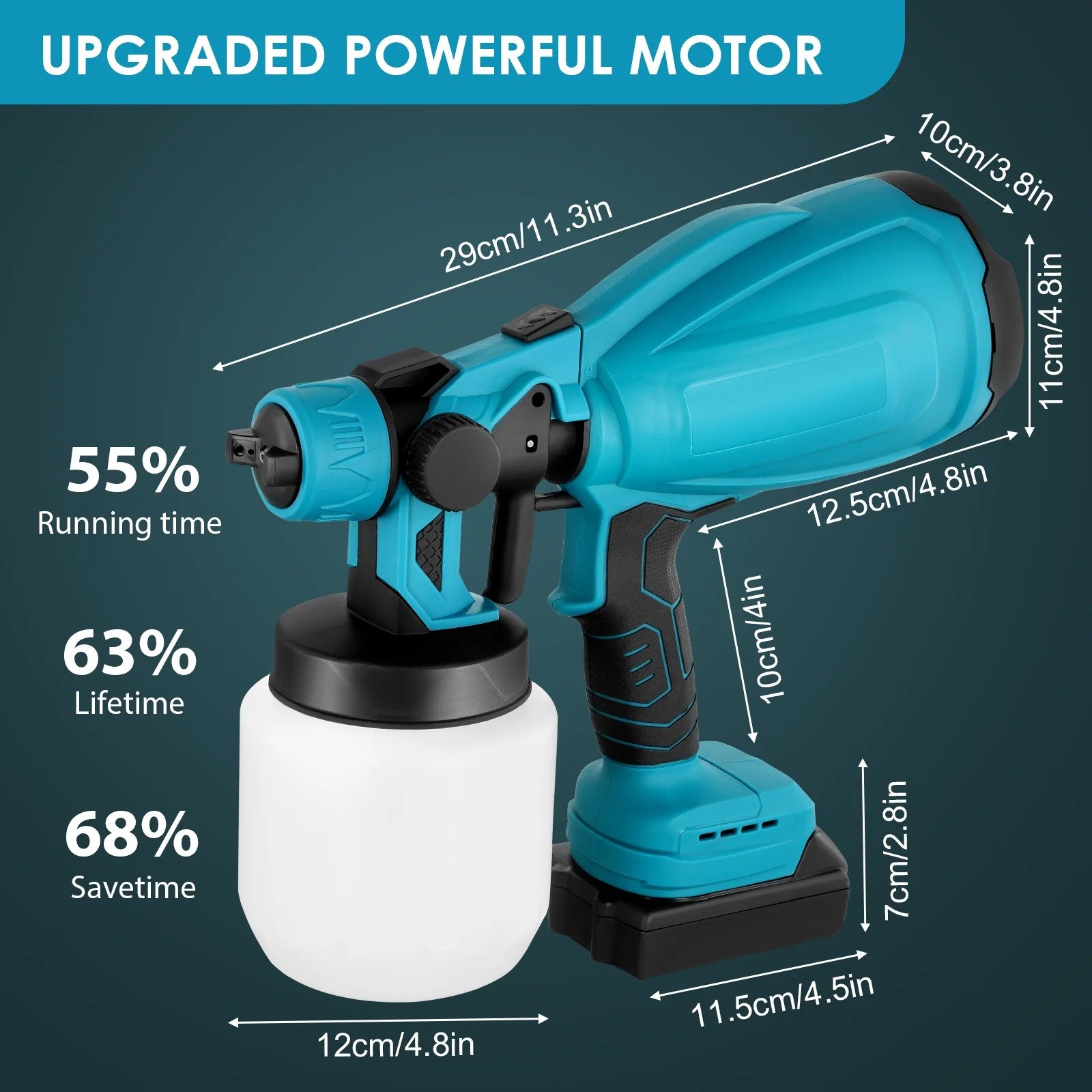 Electric Cordless Paint Sprayer - Image 6