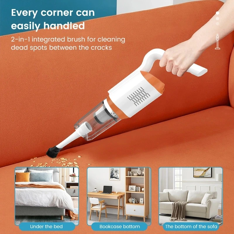 Handheld Vacuum Cleaner Powerful Suction - Image 4