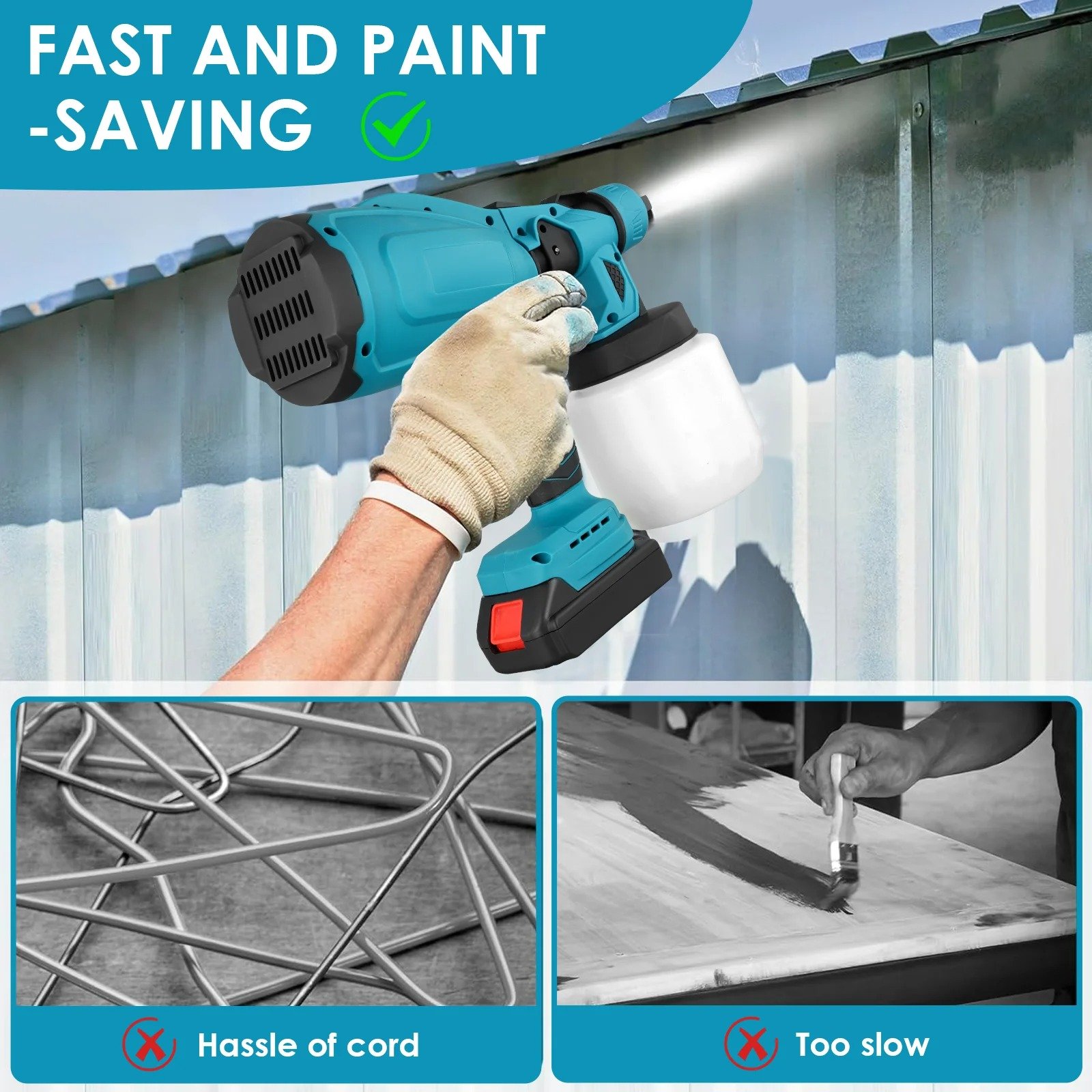 Electric Cordless Paint Sprayer - Image 4