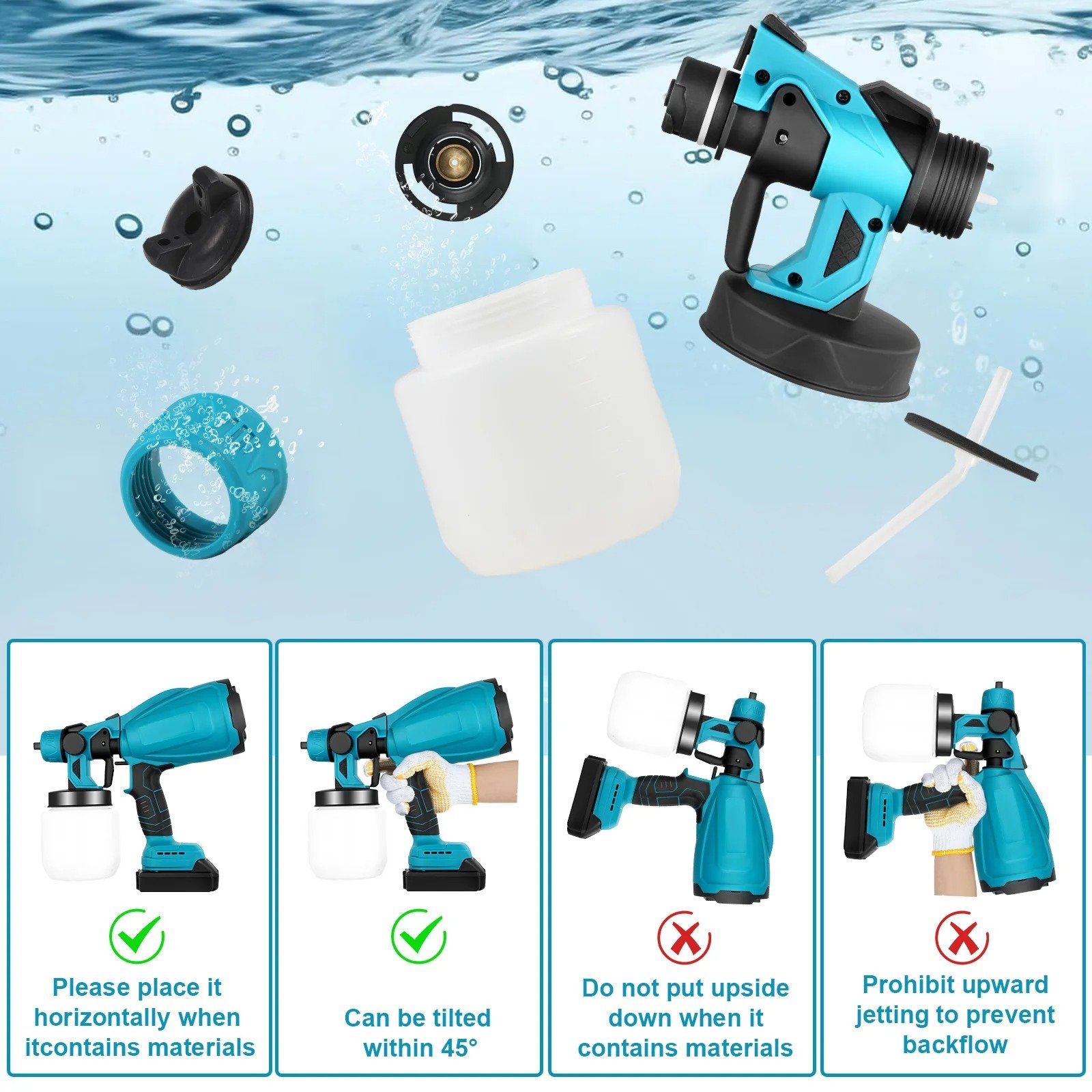 Electric Cordless Paint Sprayer - Image 3