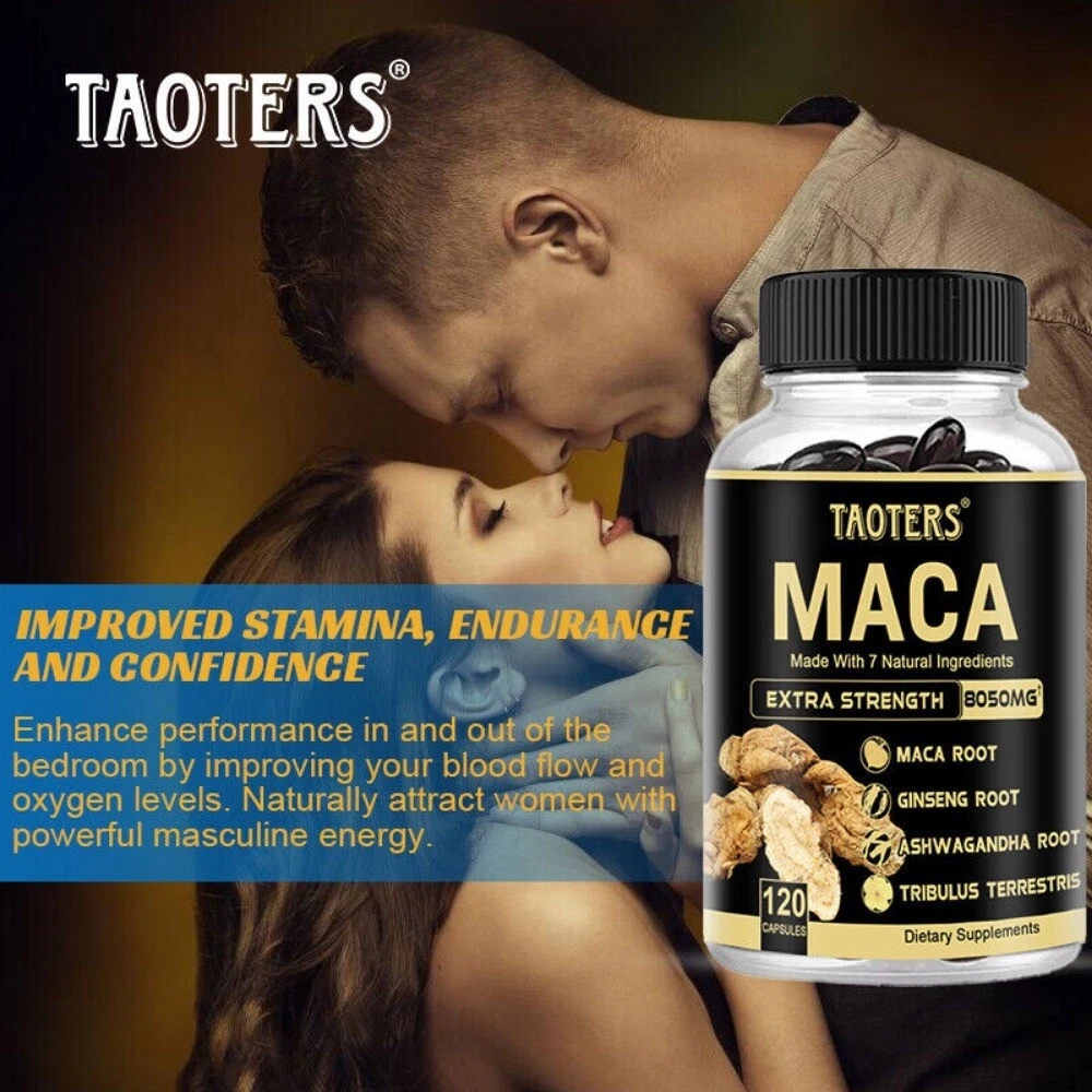 Natgrown Organic Maca Root Powder Capsules - Image 2