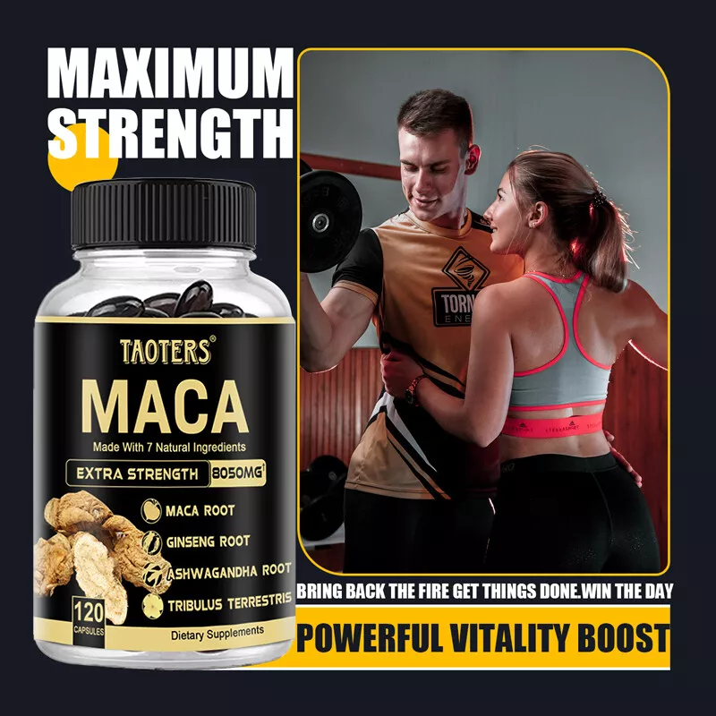 Natgrown Organic Maca Root Powder Capsules - Image 5