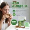 Colon Cleanser Tea, Natural Herbal Blend, 20 Teabags | Supports Regularity & Gut Comfort, Relieve Bloating, Digestive Health - Thumbnail Image 1