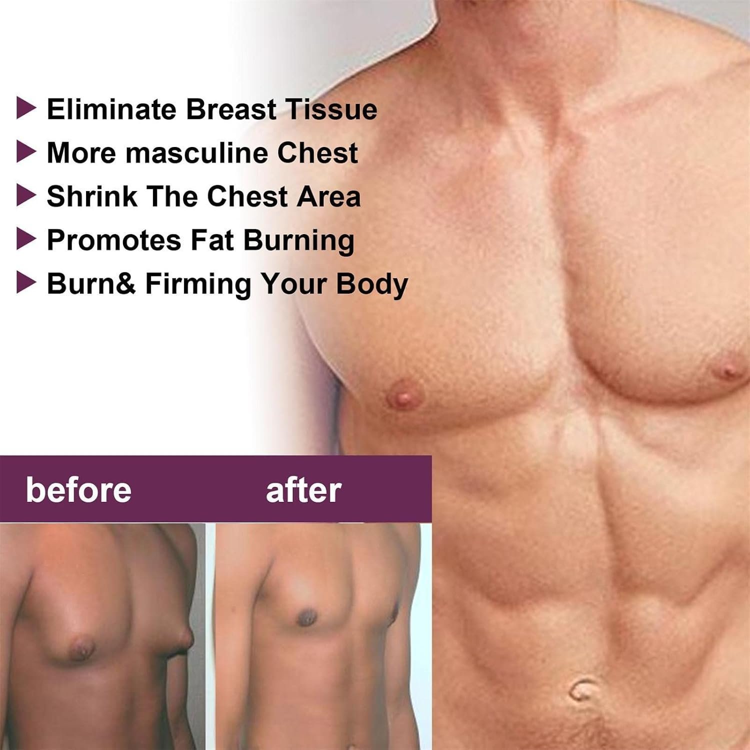 South Moon Spray Reduction Muscle Accelerating Hardening Spray Tighten Chest Muscle Fitness - 30ml - Image 3